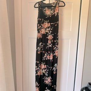 Floral maxi dress